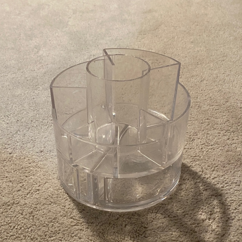 Clear Acrylic Makeup Organizer